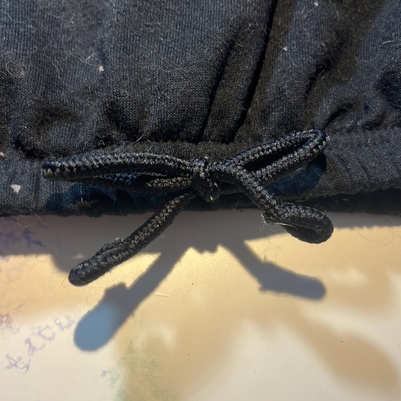 Soft and comfy black, pink, Silver and grey unicorn cropped hoodie - Picture 5 of 7